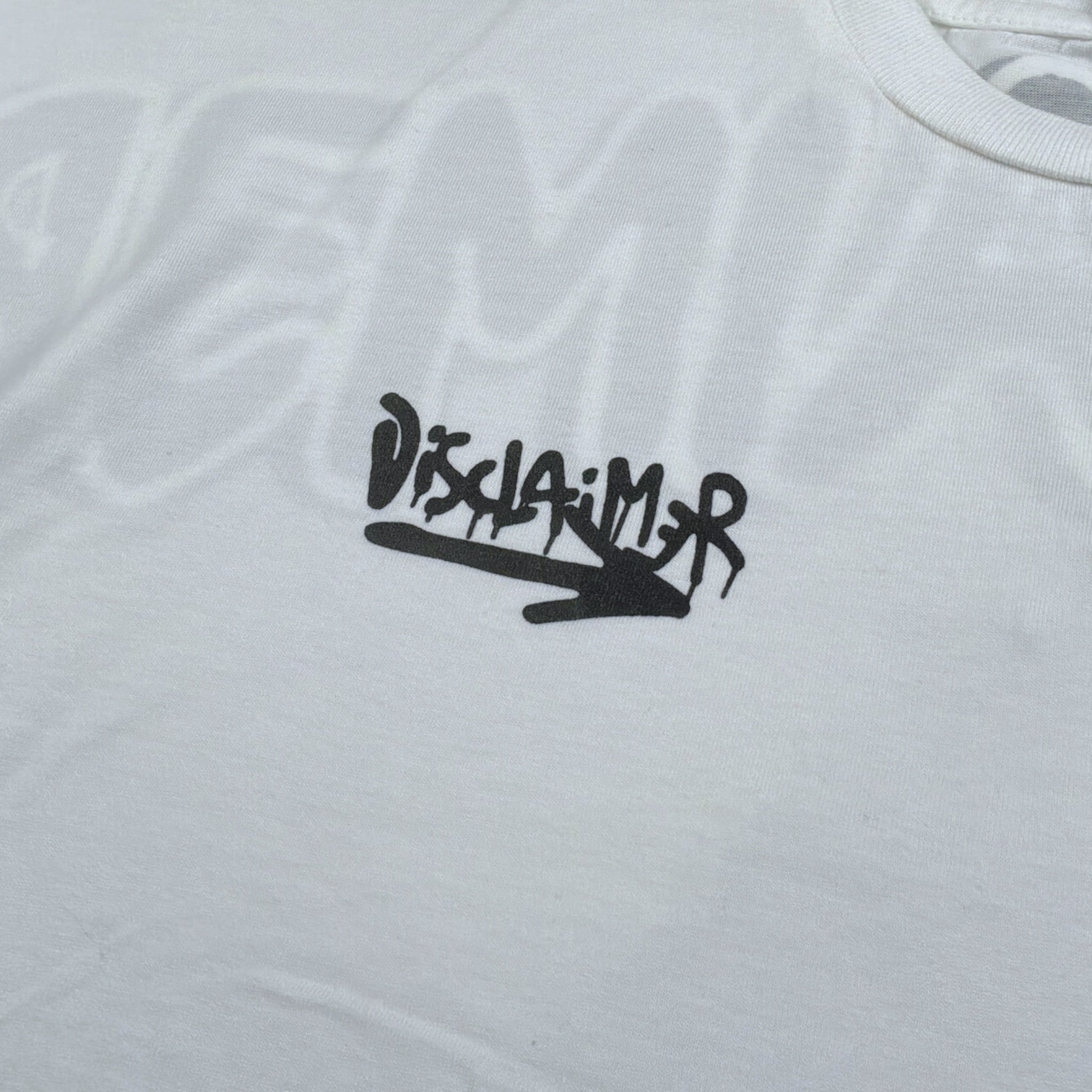 Disclaimer T-Shirt tinta unita con Stampa Bianco per Bambino 23EDK53816 BIANCO DISCLAIMER 