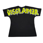 Disclaimer T-Shirt tinta unita con Stampa Nero per Bambino 23EDK53826 NERO DISCLAIMER 