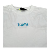 Disclaimer T-Shirt Girocollo Tinta Unita con Stampa per Bambino 25EDK58407 BIANCO DISCLAIMER 