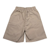 Disclaimer Bermuda Tinta Unita con Elastico In Vita per Bambino 25EDK58457 BEIGE DISCLAIMER 