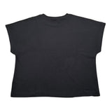 Disclaimer T-Shirt Girocollo Tinta Unita con Stampa per Bambina 25EDK58519 NERO DISCLAIMER 
