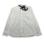 Dixie Camicia Manica Lunga tinta unita Bianco per Bambina 00316 BIANCO DIXIE 