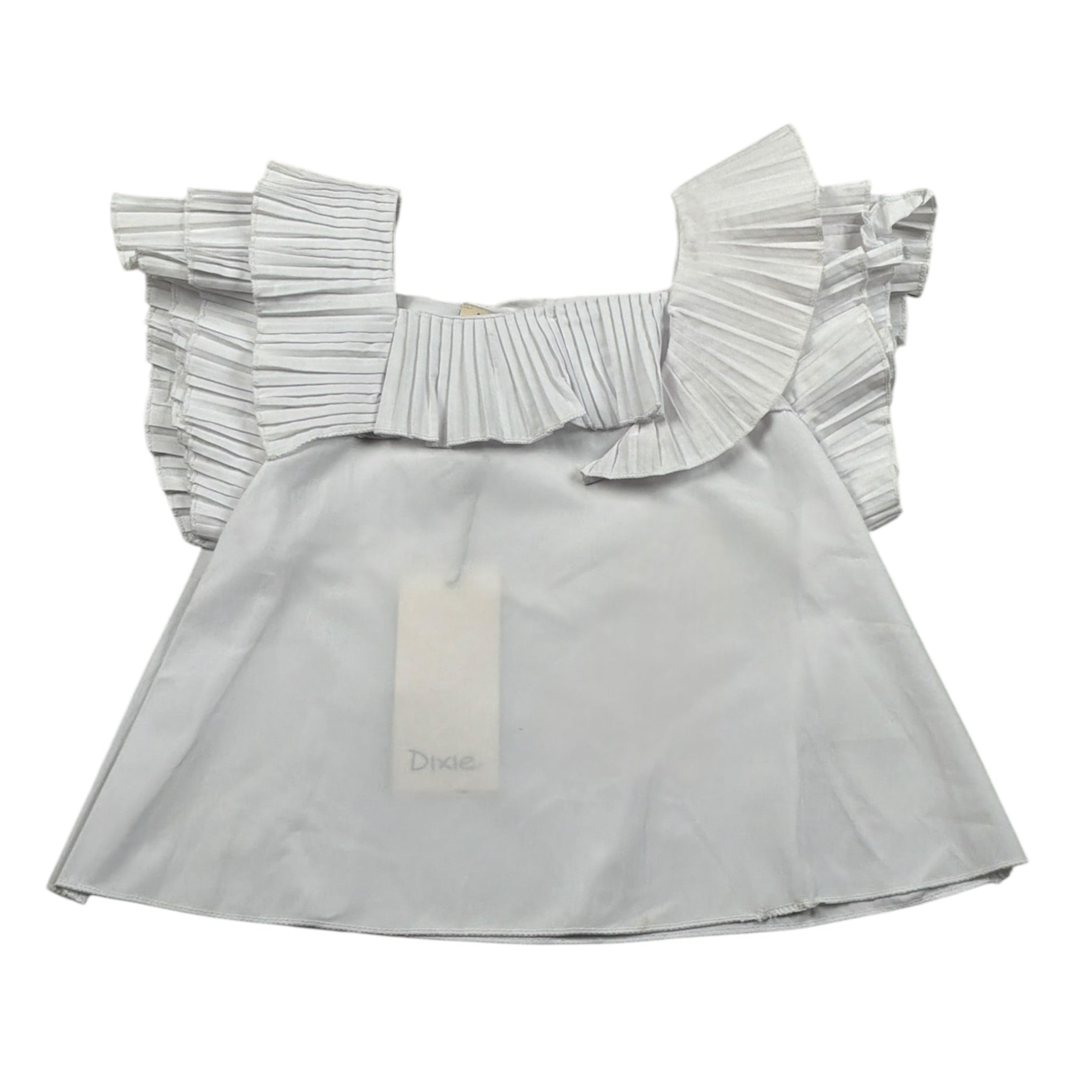 Dixie Camicia Giromanica tinta unita Bianco per Bambina CC43270G30 BIANCO DIXIE 