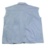 Dixie Camicia Bicolore con Fantasia A Righe per Bambina CC55271G64 BIANCO/BLU DIXIE 