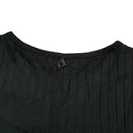 Dixie T-Shirt Tinta Unita Modello Crop per Bambina MBB4070G74 NERO DIXIE 