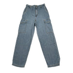 Dixie Jeans Tinta Unita con Elastico In Vita per Bambina PH21010G74X AZZURRO DIXIE 