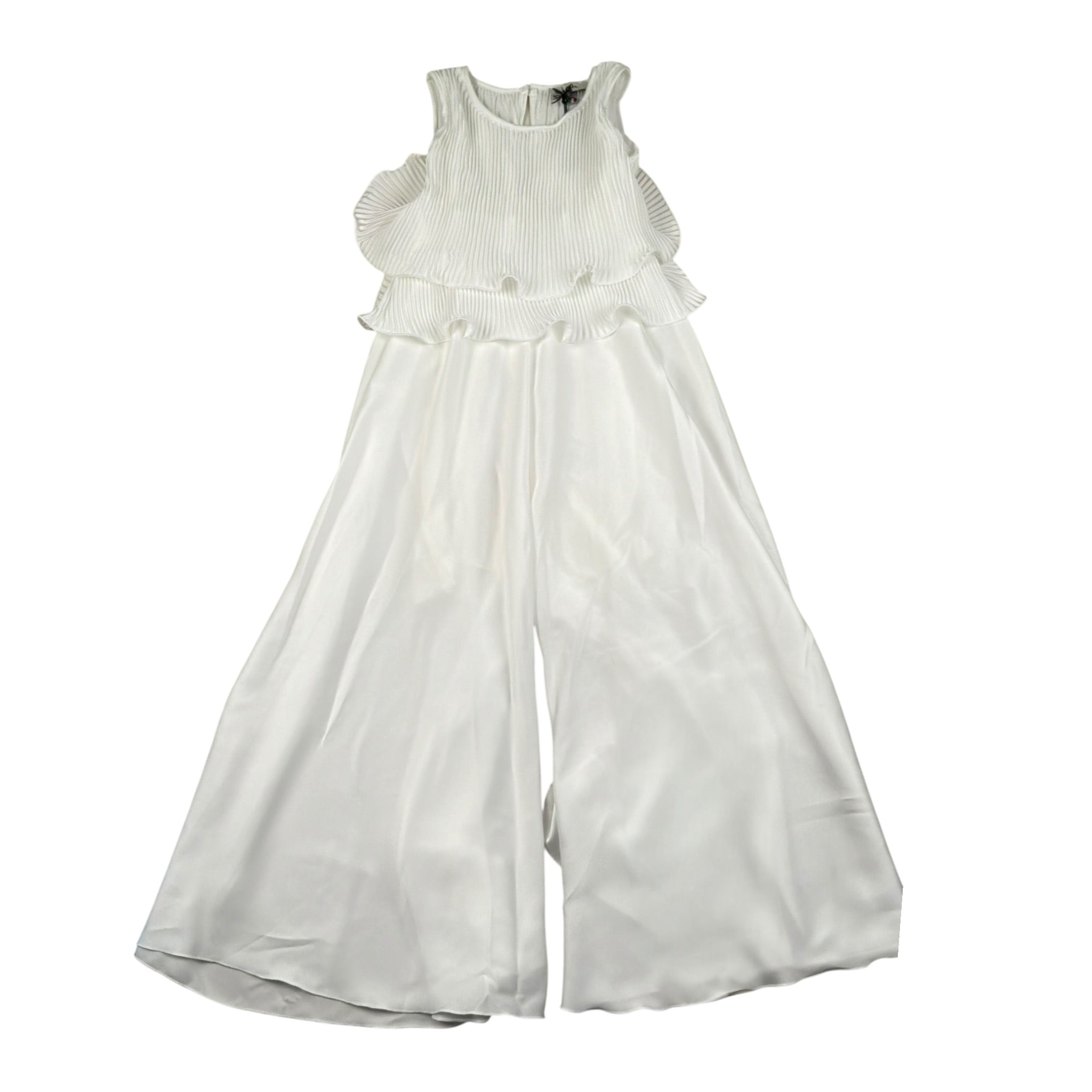 Dixie Tuta Intera Giromanica Tinta Unita per Bambina TC01310G74 BIANCO DIXIE 