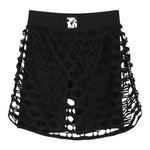 Dkny Short Tinta Unita con Gonna Traforata per Bambina D62262 NERO DKNY 