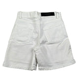 Do Not Conform Bermuda In Denim Tinta Unita con Girovita Regolabile per Bambino TAN007 BIANCO DO NOT CONFORM 