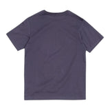 Dolce & Gabbana T-Shirt Girocollo Tinta Unita con Logo per Bambino L4JTHU BLU DOLCE & GABBANA 