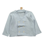 Dolcimonelli Cardigan tinta unita con Bottoni Azzurro per Neonato 431801116 AZZURRO DOLCIMONELLI 