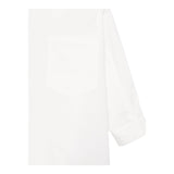 Dou Dou Camicia Tinta Unita Manica Lunga per Bambina DW1A20XX BIANCO DOU DOU 