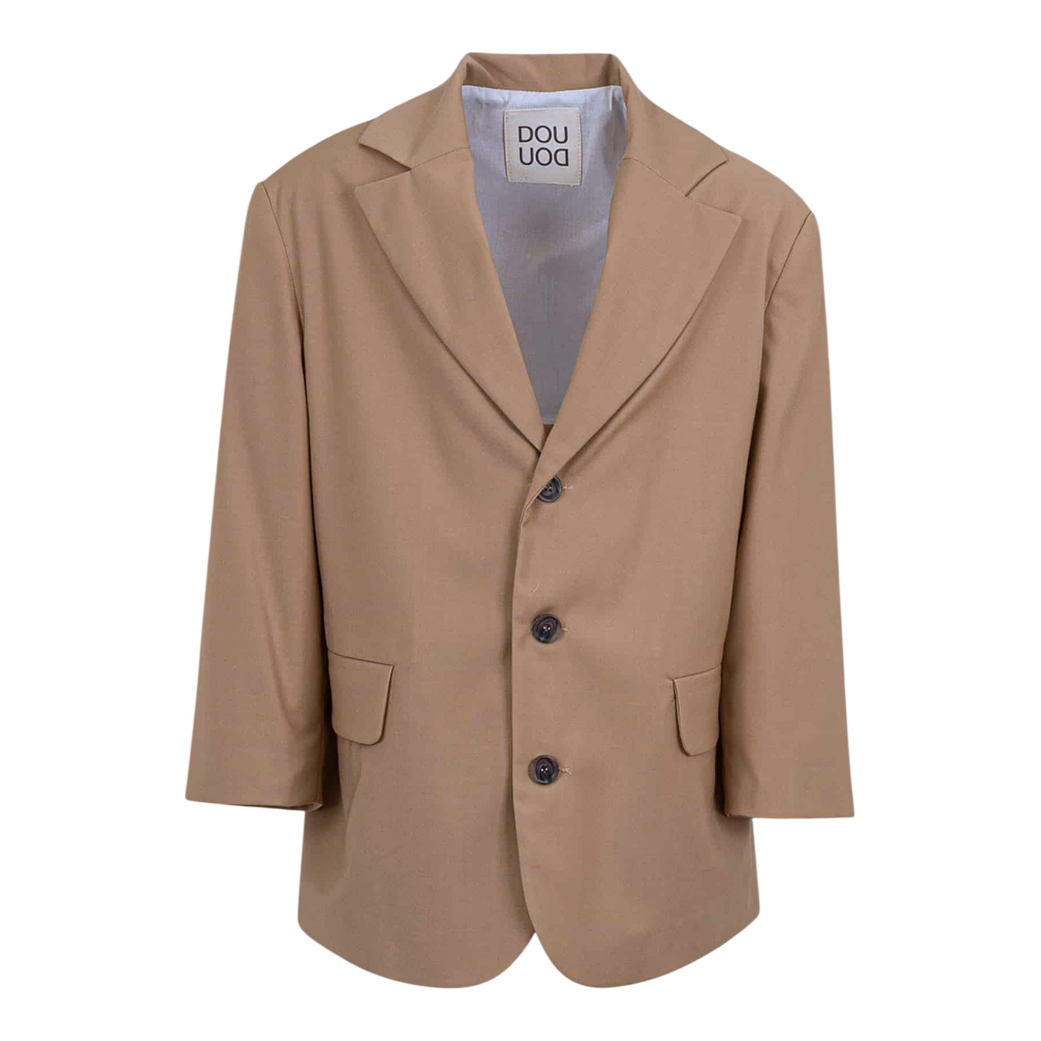 Dou Dou Giacca Tinta Unita per Bambino DW2P04 BEIGE DOU DOU 
