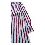 Dou Dou Camicia Tinta Unita con Fantasia A Righe per Bambina DW5P30XX BIANCO DOU DOU 