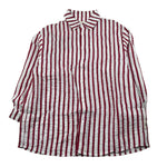 Dou Dou Camicia Tinta Unita con Fantasia A Righe per Bambina DW5P30XXX BIANCO DOU DOU 