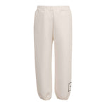 Dou Dou Pantalone Tinta Unita con Logo per Bambina DW6R20X PANNA DOU DOU 