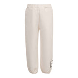 Dou Dou Pantalone Tinta Unita con Logo per Bambina DW6R20X PANNA DOU DOU 
