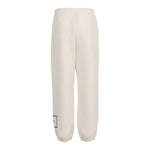 Dou Dou Pantalone Tinta Unita con Logo per Bambina DW6R20X PANNA DOU DOU 