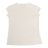 Dou Dou T-Shirt Girocollo Tinta Unita per Bambina DW8A11 BIANCO DOU DOU 