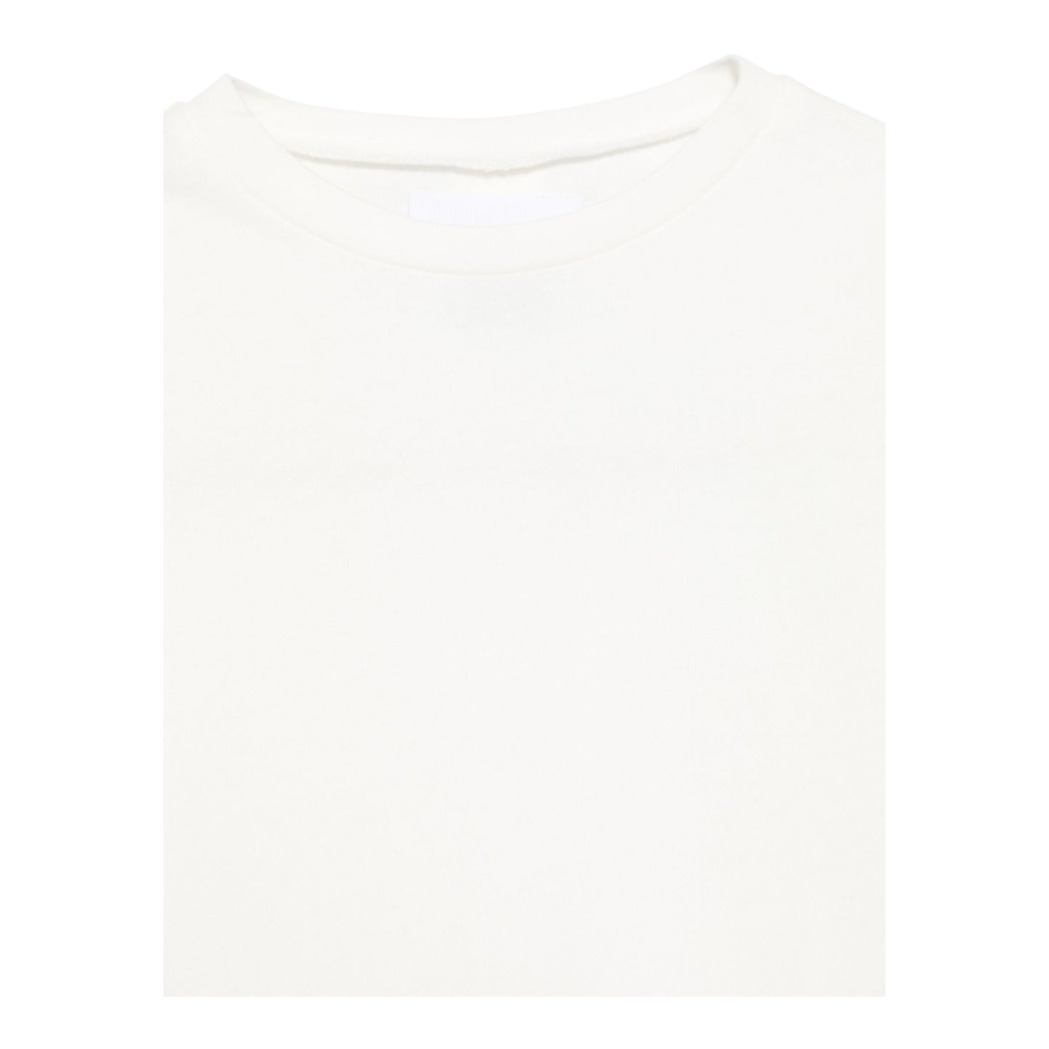 Dou Dou T-Shirt Girocollo Tinta Unita per Bambina DW8P41X BIANCO DOU DOU 