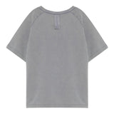 Dou Dou T-Shirt Girocollo Tinta Unita per Bambina DW8P51 GRIGIO DOU DOU 