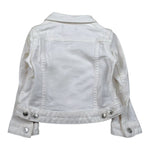 Dsquared2 Giubbino Tinta Unita In Denim per Neonato DQ041G BIANCO DSQUARED2 