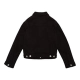 Dsquared2 Giacca In Denim Tinta Unita con Stampa per Bambino DQ2132X NERO DSQUARED2 