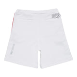 Dsquared2 Bermuda Tinta Unita con Profili In Contrasto per Bambino DQ2177 BIANCO DSQUARED2 
