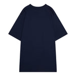 Dsquared2 T-Shirt Girocollo Tinta Unita con Stampa per Bambino DQ2478 BLU DSQUARED2 