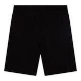 Dsquared2 Bermuda In Tuta Tinta Unita con Stampa per Bambino DQ2738X NERO DSQUARED2 