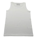 Dsquared2 Canotta Girocollo tinta unita con Logo Bianco per Bambino DQ2783X BIANCO DSQUARED2 