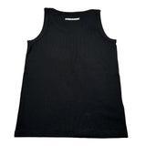 Dsquared2 Canotta Girocollo tinta unita con Logo Nero per Bambino DQ2783X NERO DSQUARED2 