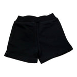 Dsquared2 Bermuda Felpa Tinta Unita con Logo per Neonato DQ2871 NERO DSQUARED2 