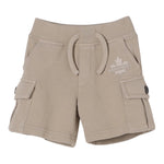 Dsquared2 Bermuda tinta unita con Elastico In Vita Beige per Bambino DQ2872J BEIGE DSQUARED2 