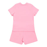Dsquared2 Completo 2 Pezzi T-Shirt-Short tinta unita Rosa per Neonata DQ2877 ROSA DSQUARED2 