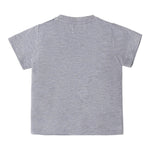 Ducati T-Shirt Girocollo Tinta Unita con Stampe per Neonato G6611 GRIGIO DUCATI 