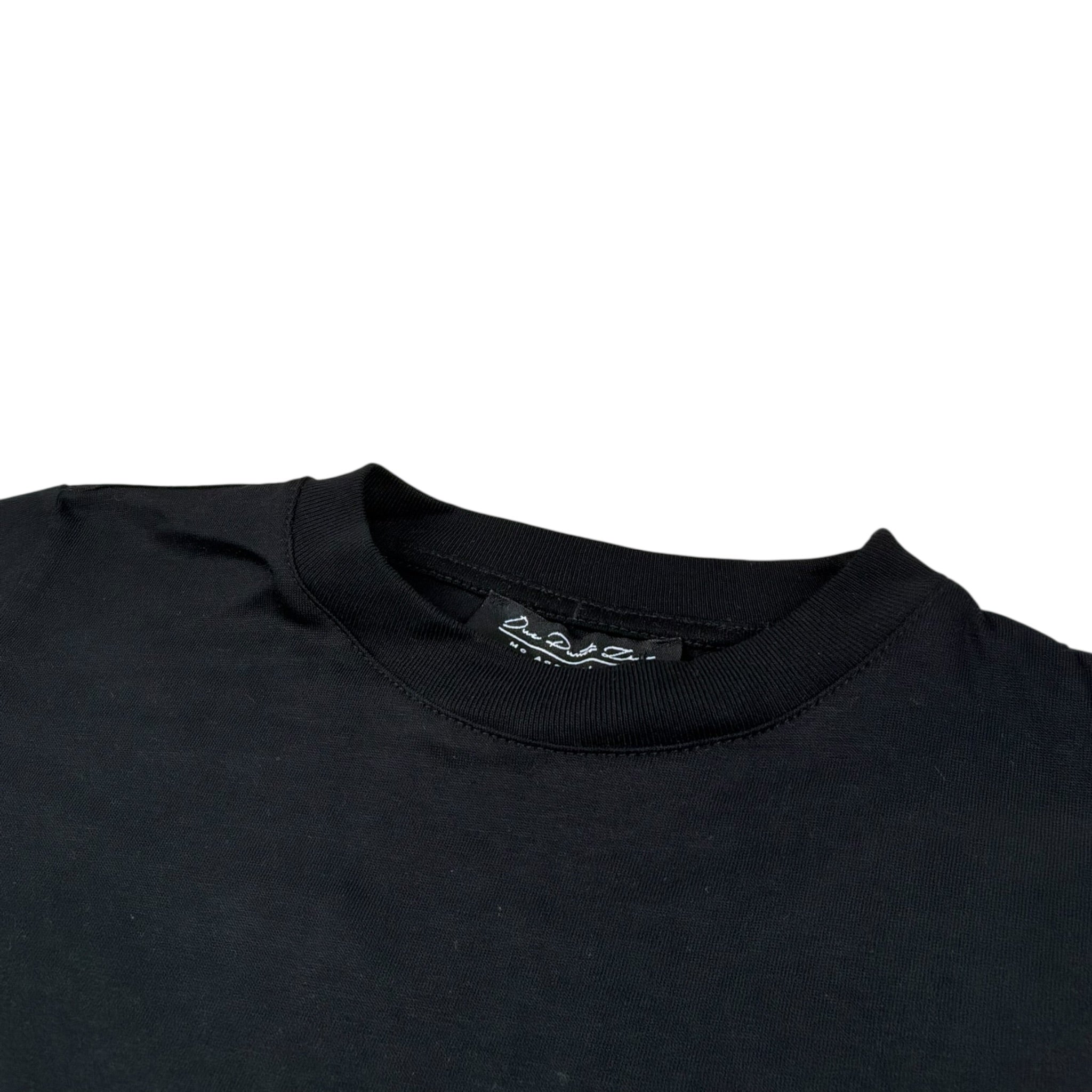 Duepuntozero T-Shirt Tinta Unita con Bottoni per Bambino TS139 NERO DUEPUNTOZERO 