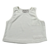 Dusty Color Top Giromanica Tinta Unita per Bambina DJWS5010CN BIANCO DUSTY COLOR 