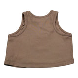 Dusty Color Top Giromanica Tinta Unita per Neonata DJWS5010CNN BEIGE DUSTY COLOR 