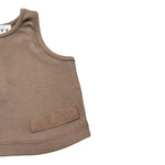 Dusty Color Top Giromanica Tinta Unita per Neonata DJWS5010CNN BEIGE DUSTY COLOR 