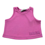 Dusty Color Top Giromanica Tinta Unita per Neonata DJWS5010CNN FUXIA DUSTY COLOR 