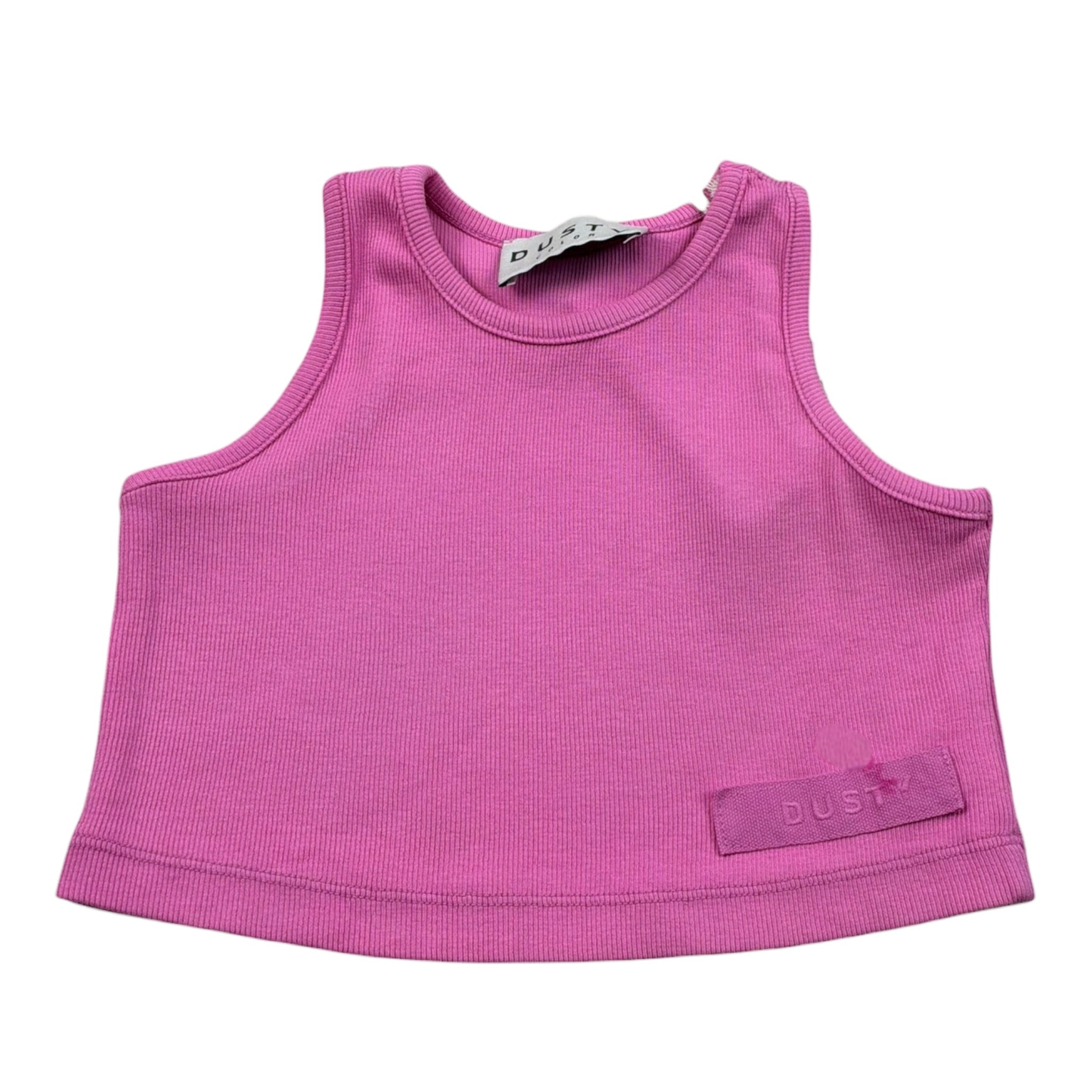 Dusty Color Top Giromanica Tinta Unita per Neonata DJWS5010CNN FUXIA DUSTY COLOR 