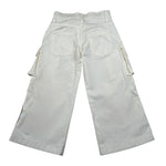 Dusty Color Pantalone Tinta Unita Modello Palazzo per Bambina DJWS5020PA PANNA DUSTY COLOR 