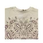 Eleventy T-Shirt Girocollo Tinta Unita con Stampe per Bambino EW8P11 BIANCO ELEVENTY 