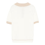 Eleventy Polo Mezza Manica Tinta Unita per Bambino EW9P01X PANNA ELEVENTY 
