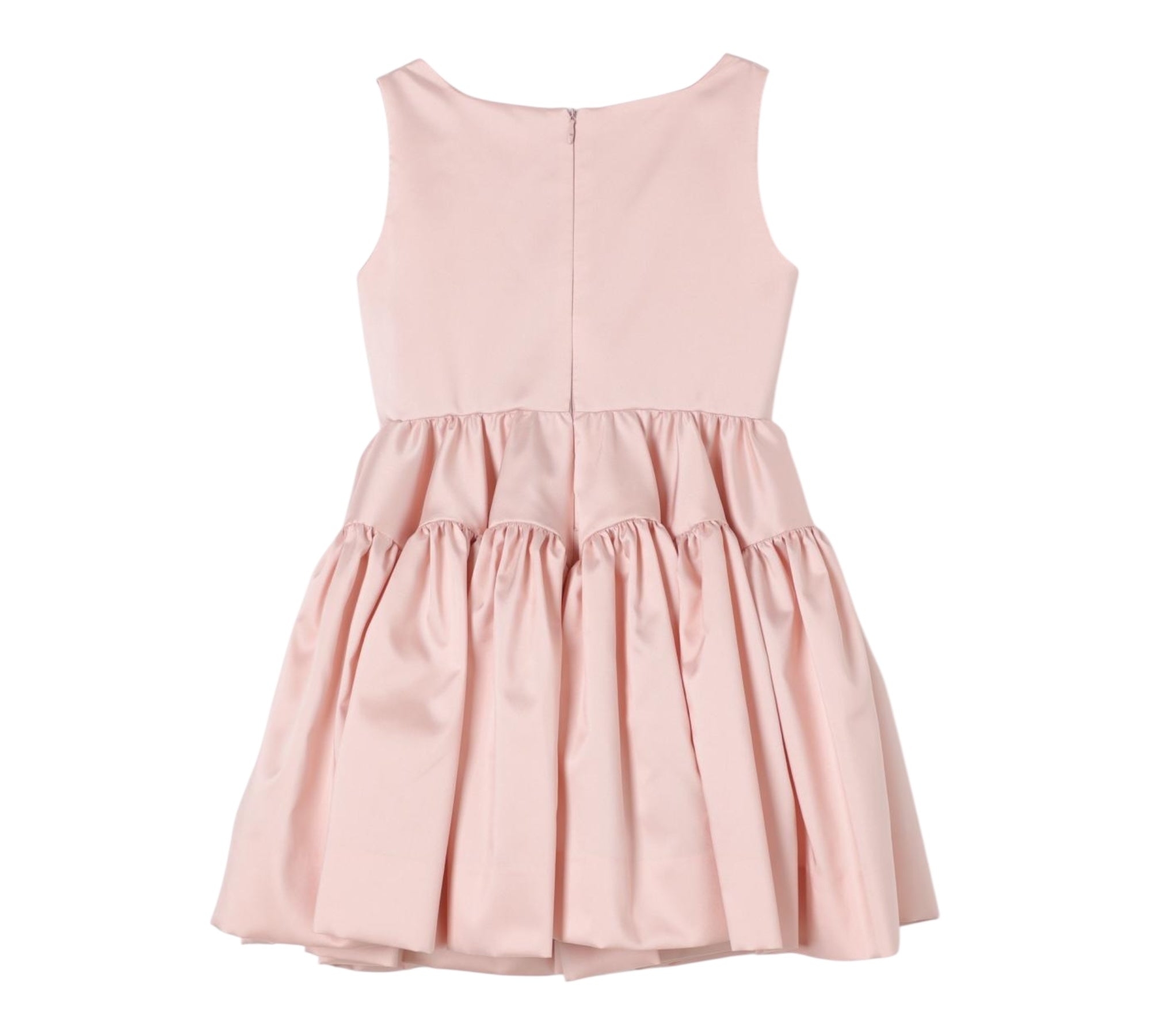 Elisabetta Franchi Abito Giromanica Tinta Unita per Bambina EFAB530 ROSA ELISABETTA FRANCHI 