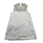 Elisabetta Franchi Abito Giromanica Tinta Unita con Brillantini per Bambina EFAB618XX BIANCO ELISABETTA FRANCHI 