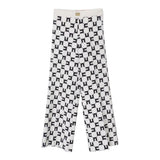 Elisabetta Franchi Pantalone Tinta Unita Modello Palazzo per Bambina EFPA230 PANNA ELISABETTA FRANCHI 