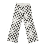 Elisabetta Franchi Pantalone Tinta Unita Modello Palazzo per Bambina EFPA230 PANNA ELISABETTA FRANCHI 