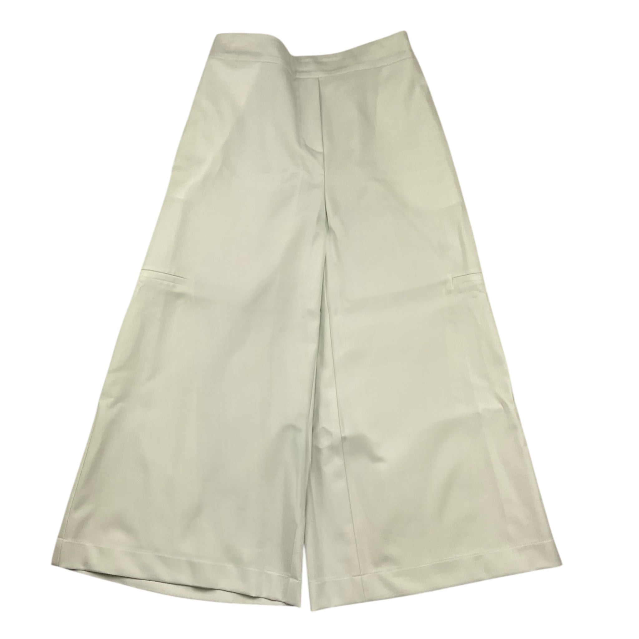 Elisabetta Franchi Pantalone Tinta Unita Modello Palazzo per Bambina EFPA286 VERDE ACQUA ELISABETTA FRANCHI 